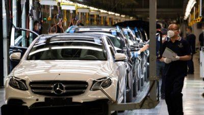 В Германии снизился объём производственных заказов
