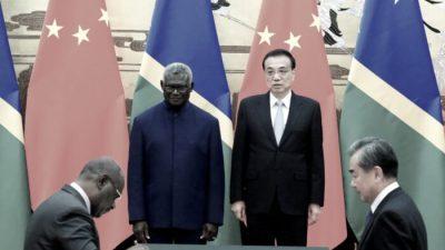 Пекин использует политику «чипа на плече», чтобы завоевать Соломоновы Острова