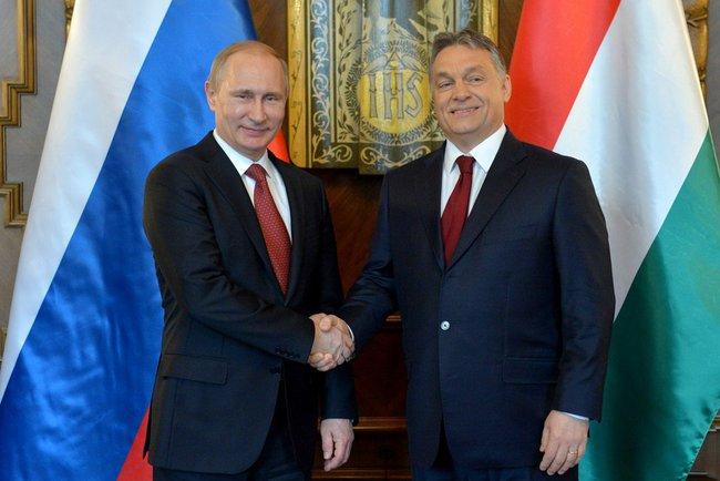 Виктор Орбан и Владимир Путин, 17 февраля 2015 года. Фото: ru.wikipedia.org (CC BY 4.0) | Epoch Times Media