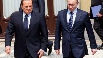 Берлускони разочаровался в Путине из-за агрессии в Украине