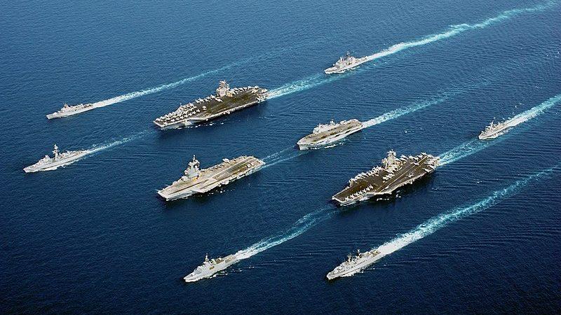 Флот в Оманском море. (Фото: ru.wikipedia.org /Общественное достояние) | Epoch Times Media