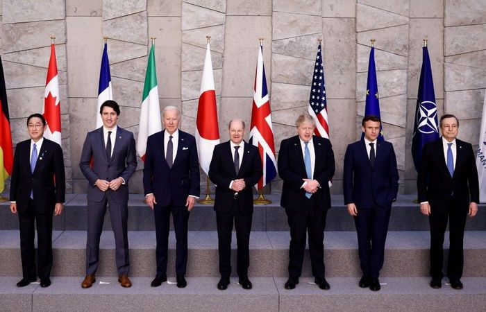 Лидеры стран G7: Мы не допустим победы Путина в войне против Украины