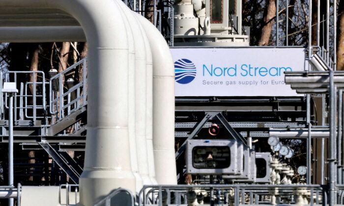 Газопровод «Северный поток-1» в Любмине, Германия, 8 марта 2022 года. (Фото: Hannibal Hanschke/Reuters)
 | Epoch Times Media