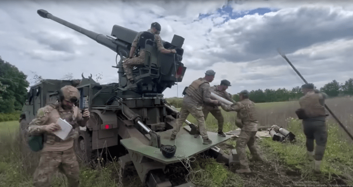 Работа артиллеристов ВСУ. (t.me) | Epoch Times Media
