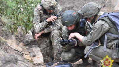 «Вагнер» и белорусские военные проводят совместные учения у границы с Польшей